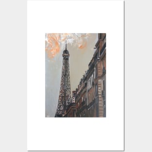 The Grey Skies of Paris Posters and Art